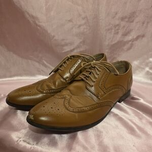 Men's Brown Leather Dress Shoes